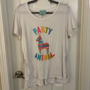 Judith March Size L Party Animal T-Shirt - Cinco de Mayo